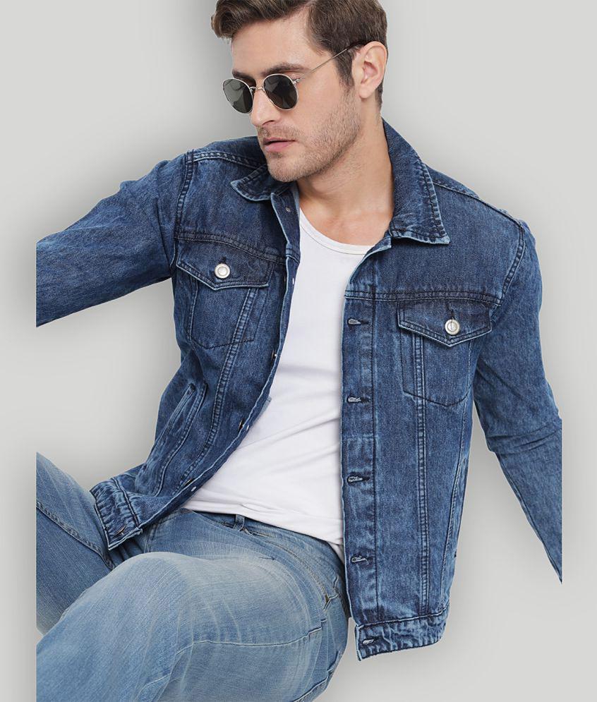 The Dry State Blue Denim Jacket - None