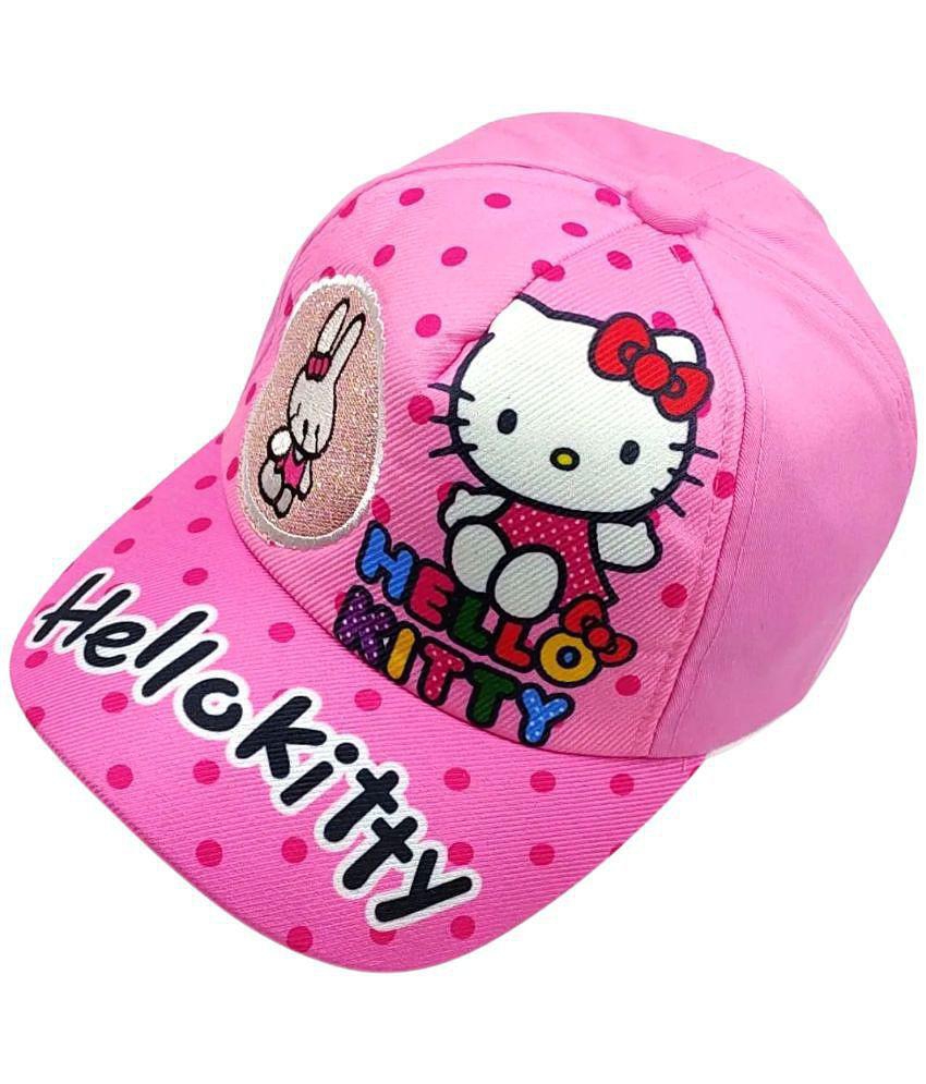Exclusive Men Zacharias Unisex Kids Cotton Cap kc-24 (Light Pink_1-5 Years) (Pack of 1) - None 2
