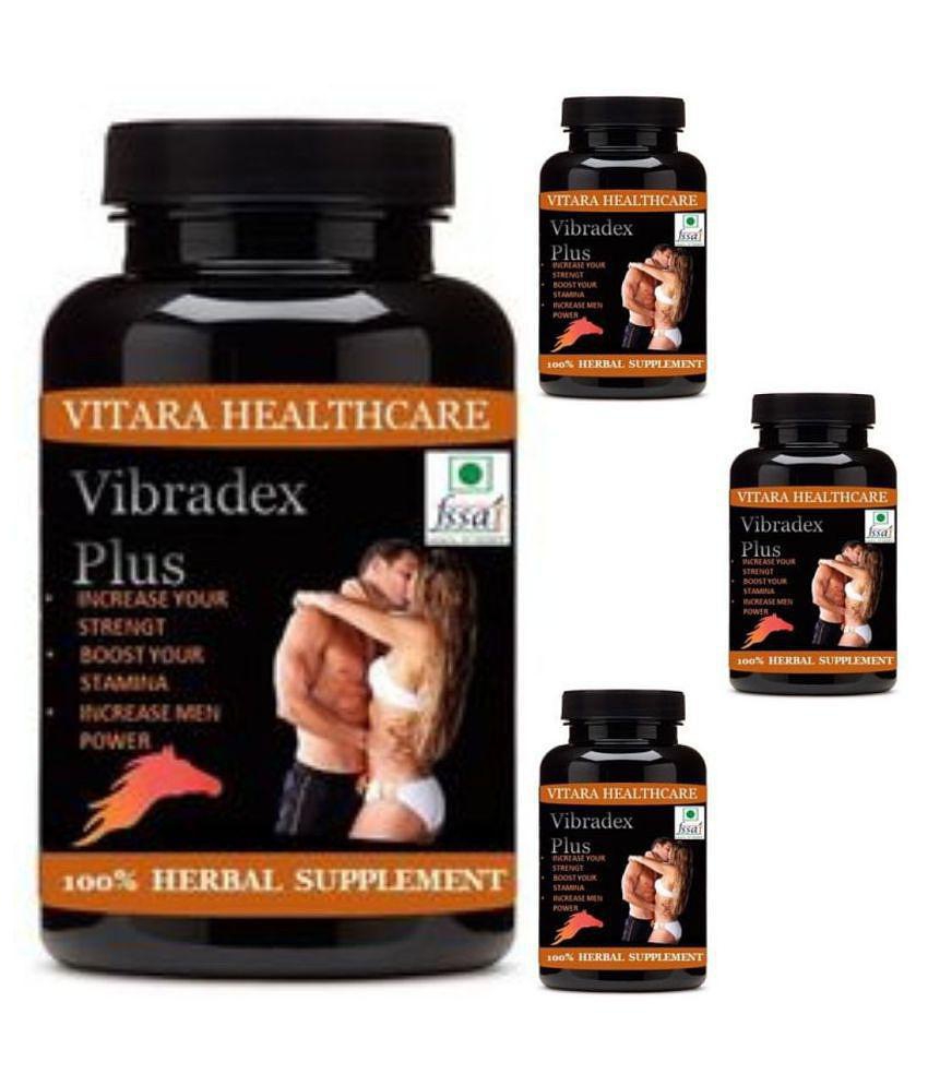 Hindustan Herbal vibradex plus 120 no.s Capsule Pack of 4