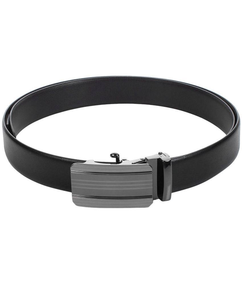 Top Men Zacharias - Black Canvas Men's Casual Belt ( Pack of 1 ) - None 2025 at ShopCircuit | ON
