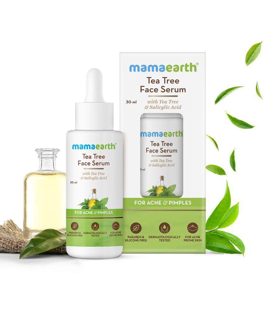 Mamaearth Tea Tree Face Serum With Tea Tree & Salicylic Acid For Acne & Pimples - 30 ml