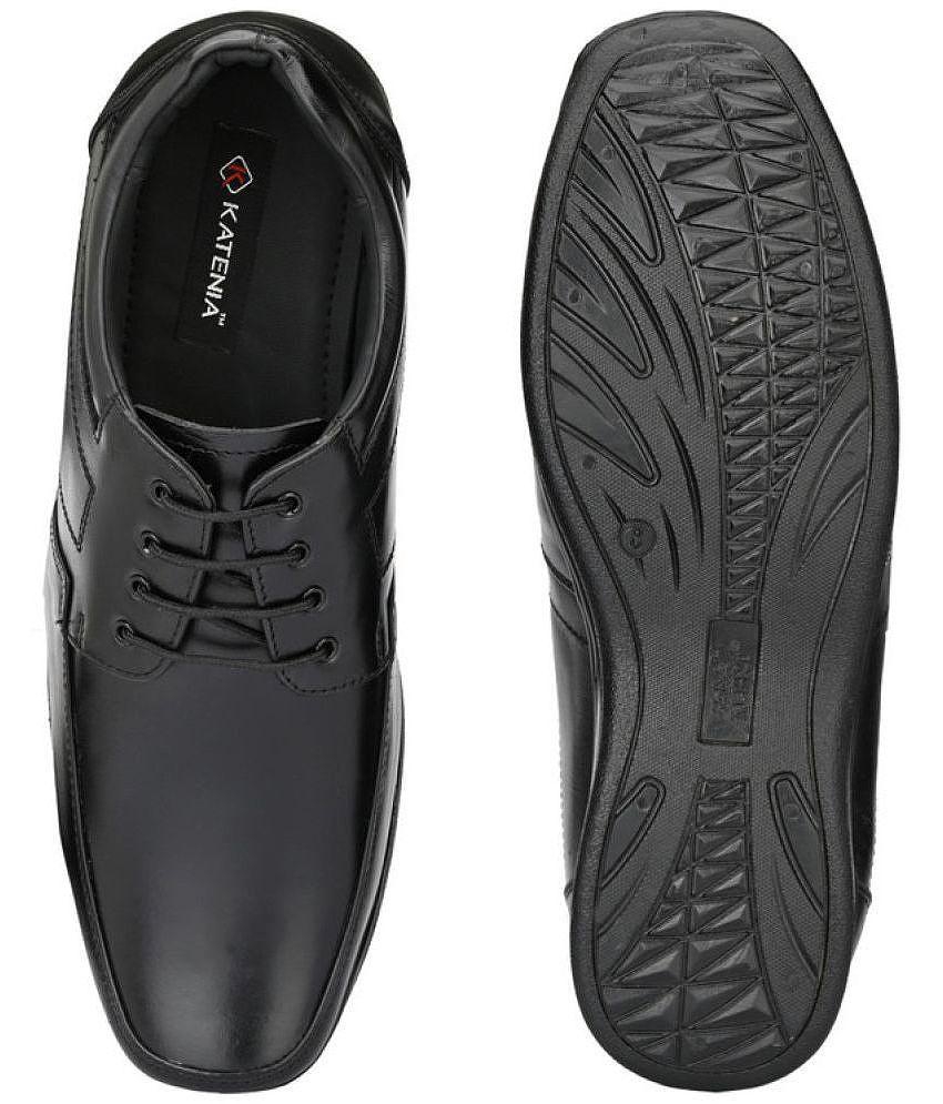 KATENIA - Black Men's Formal Shoes - 10, Black