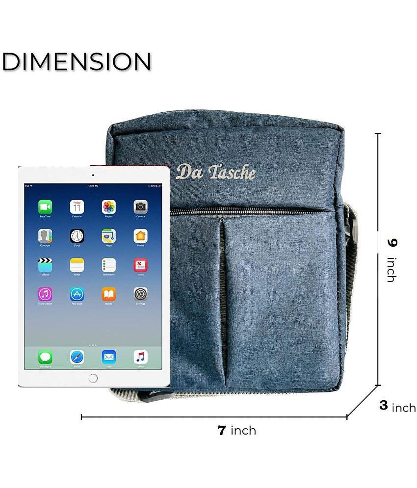 Elegant Men Da Tasche LW-SLING Polyester Blue Passport Holder - Blue 2025 at ShopCircuit | ONDC