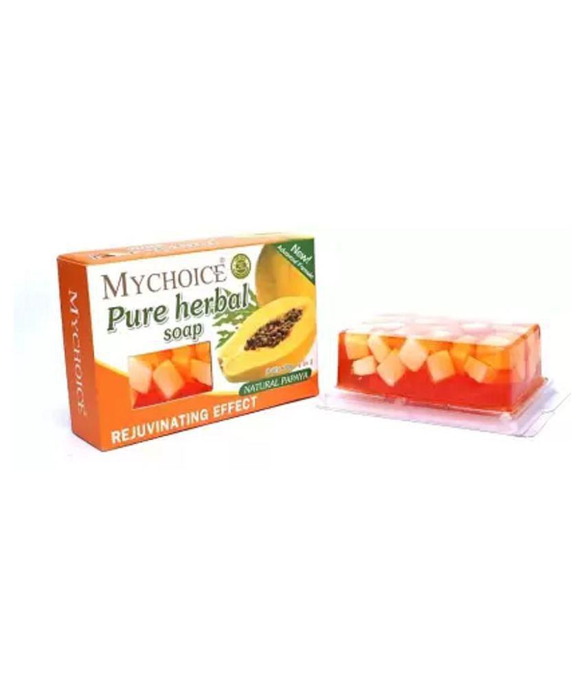 MUSSXOC MY CHOICE PURE HERBAL SOAP NATURAL PAPAYA SOAP Soap 100G g