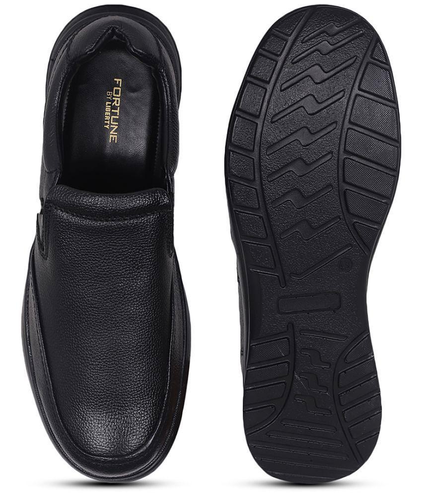 Chic Men Liberty - Black Mens Slip On Formal Shoes - None 2025 at ShopCircuit | ONDC