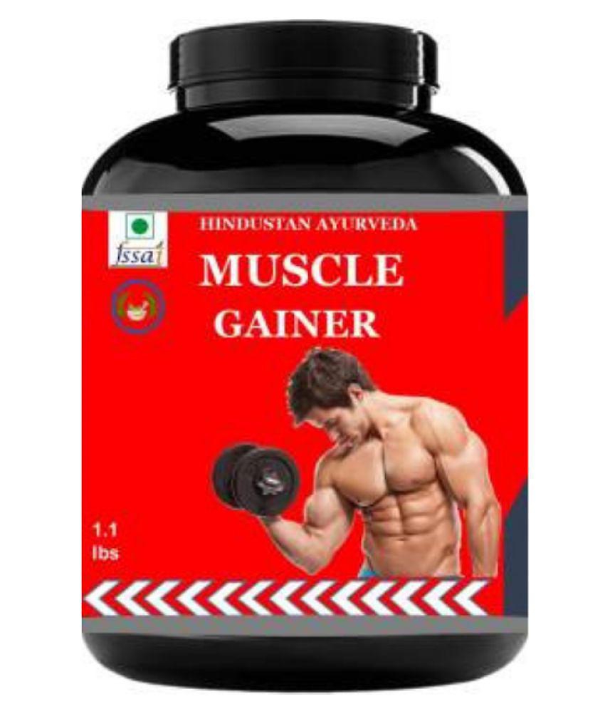 Hindustan Herbal MUSCLE GAINER 0.5 kg Orange Single Pack