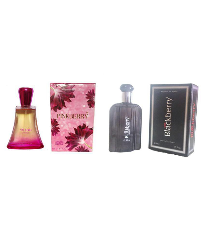 St Louis Inc Exotic BlackBerry Perfume 50ML+ PINKBERRY Appearl Perfume, 50ML - 100ml