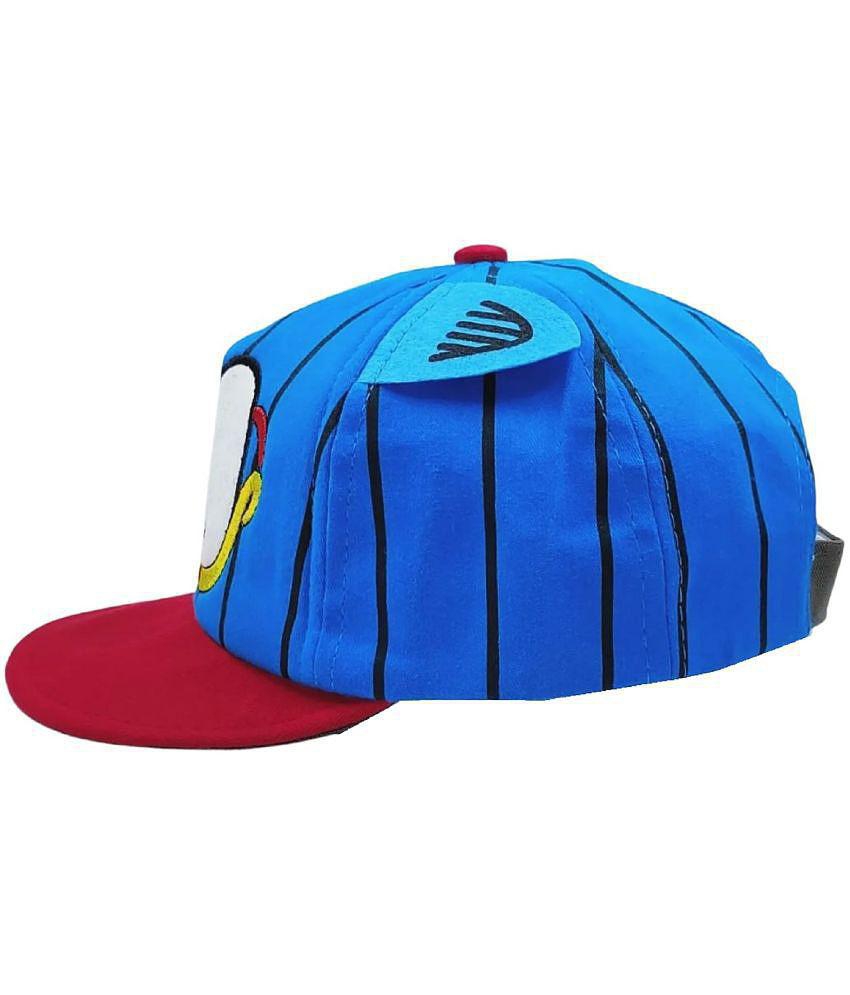 Elegant Men Zacharias Unisex Kids Cotton Cap kc-08 - Blue (Pack of 1) (1-4 Years) - None 2025 at