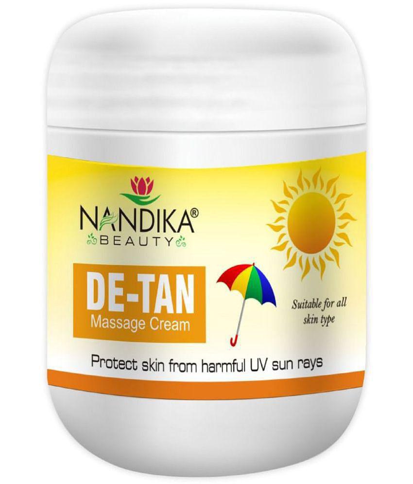 NANDIKA BEAUTY DE-TAN MASSAGE CREAM Moisturizer 500 gm