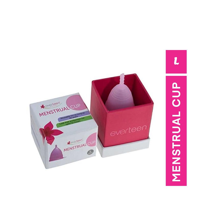 everteen Large Menstrual Cup for Periods in Women - 1 Pack (30ml Capacity)