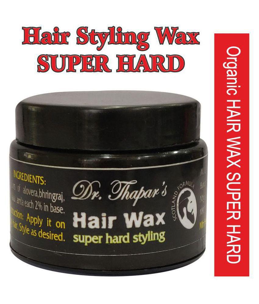 Dr. Thapar's HAIR Wax + Mooch & Beard Shine/Grow 60 mL Pack of 2 Jar Plastic Jar