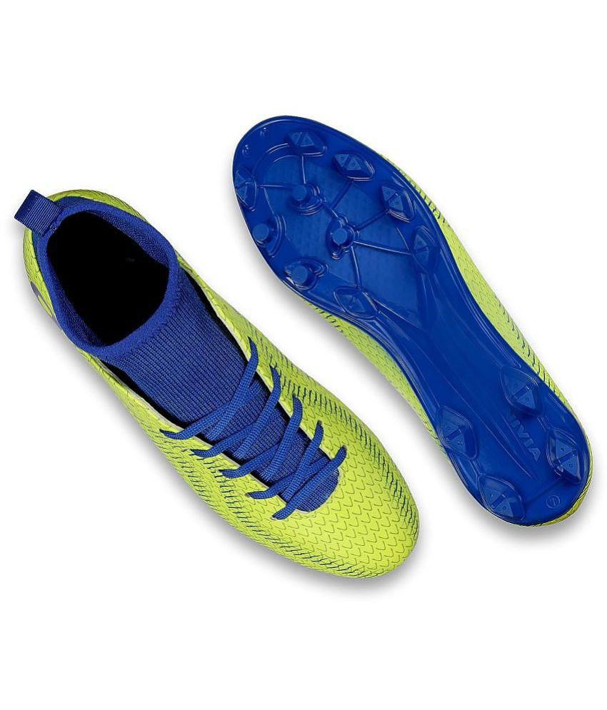 Latest Men Aivin Rattle Snake Green Football Shoes - 5 2025 at ShopCircuit | ONDC