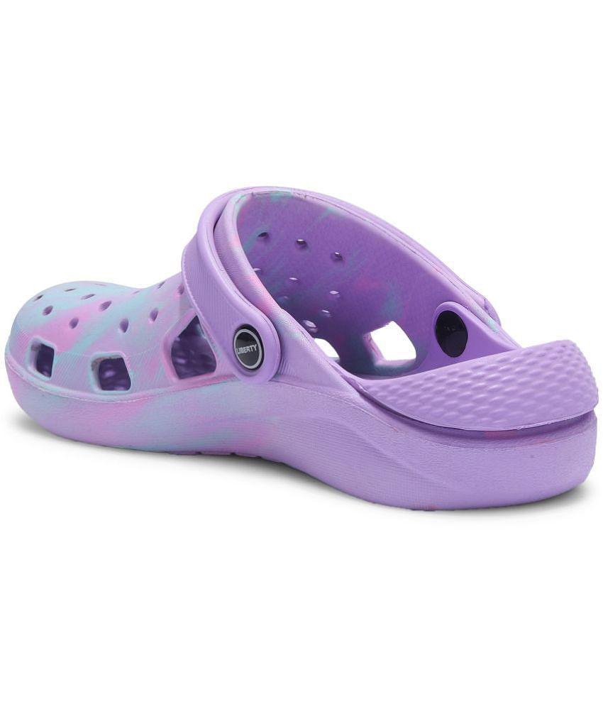 Chic Men Liberty Purple Clogs - None 2025 at ShopCircuit | ONDC