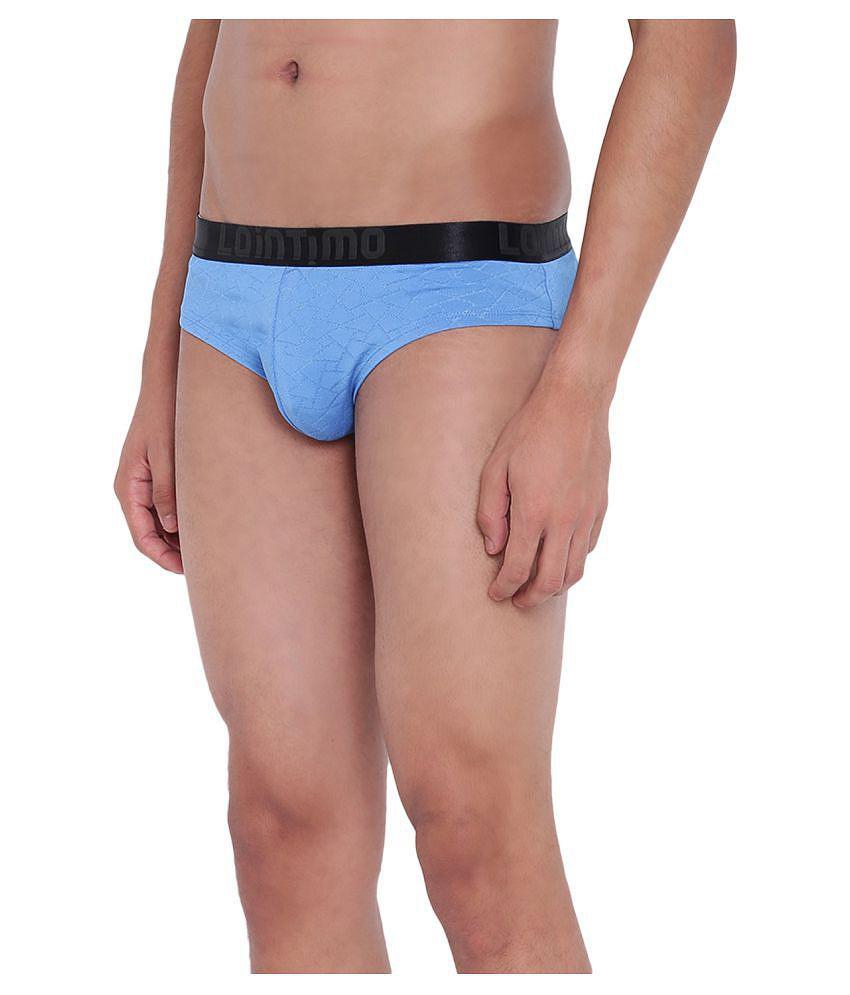 Top Men La Intimo - Blue Polyester Mens Briefs ( Pack of 1 ) - M 2025 at ShopCircuit | ONDC