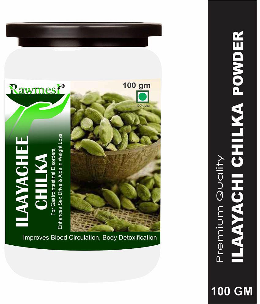 rawmest Cardamom Peel/Ilaayachee Chhilka/Elaichi Powder 100 gm Pack Of 1