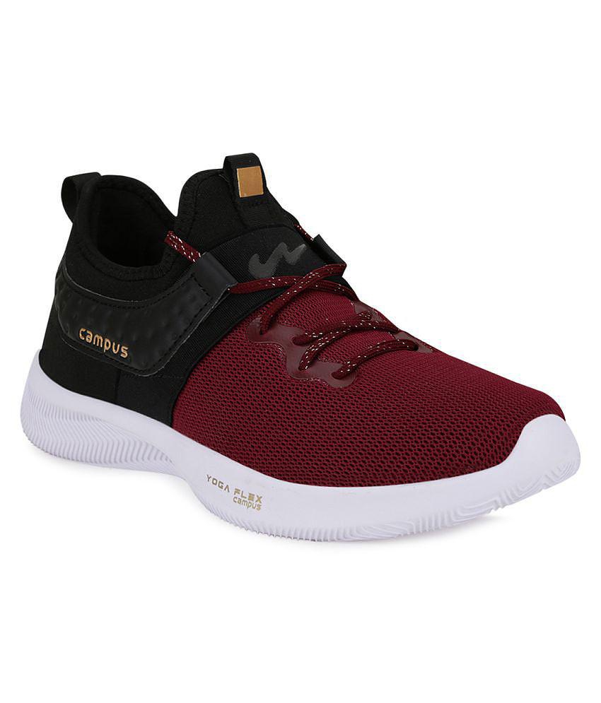 Campus Maroon Running Shoes - 5 UK, Maroon