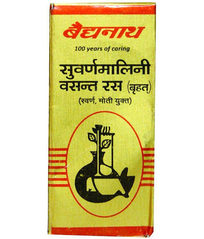 Baidyanath Swmalinibasant with Gold & Pearl Tablet 25 no.s