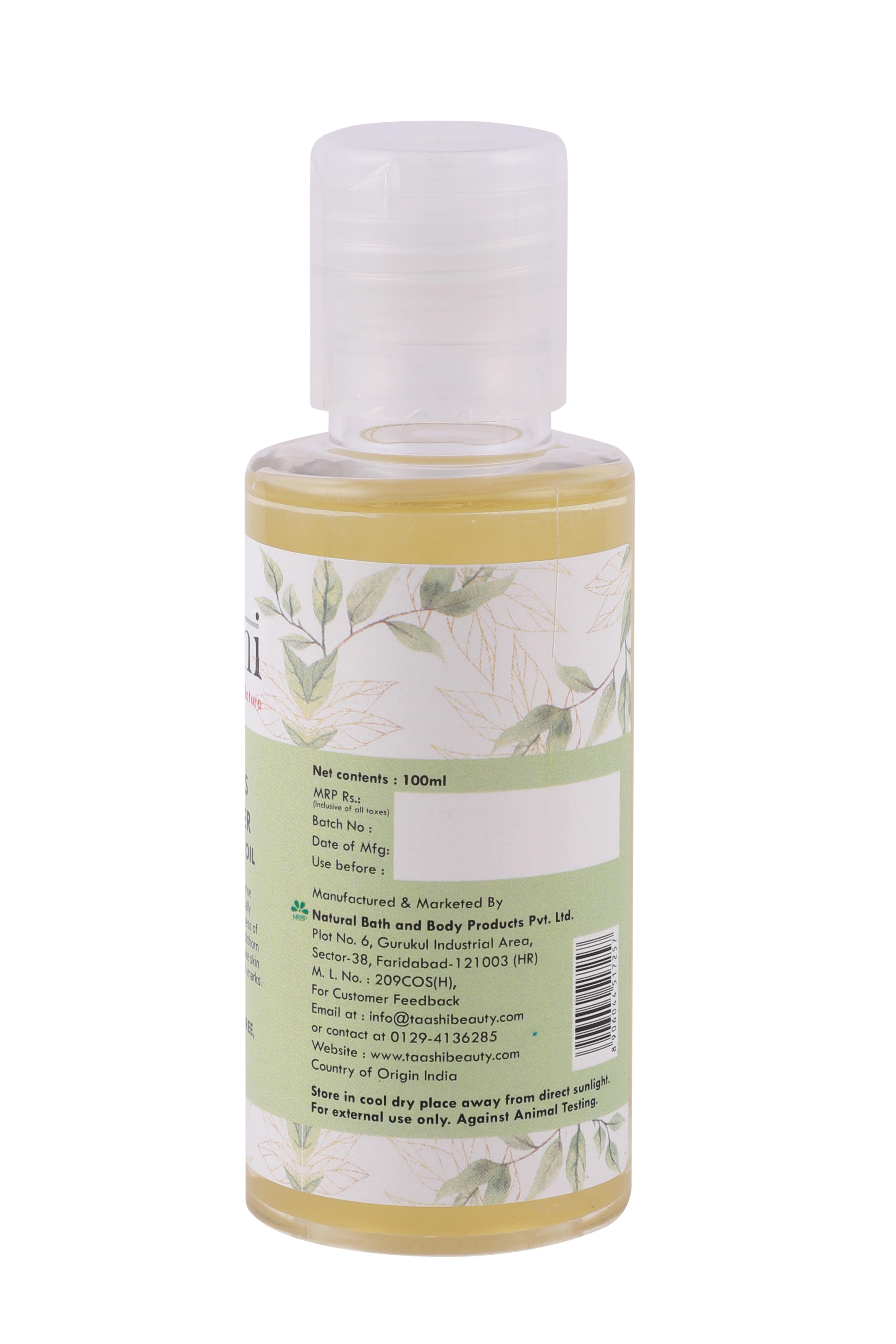 Taashi Natural Eucalyptus Black Pepper Massage Oil-Herbal-For Nourishment,Rejuvenation