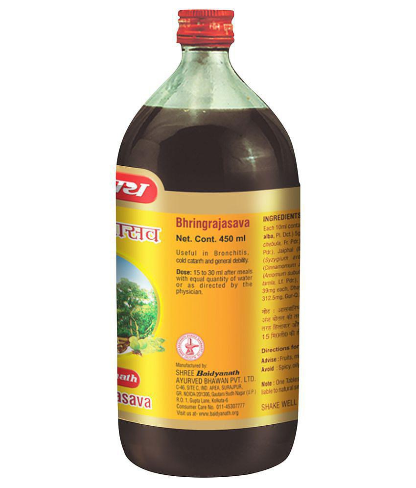 Baidyanath Bhringrajasava Liquid 450ml