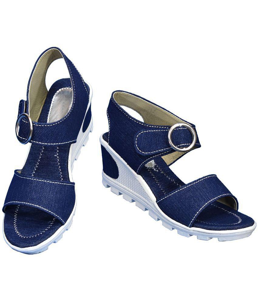 Dream Makers - Blue Women's Sandal Heels - None