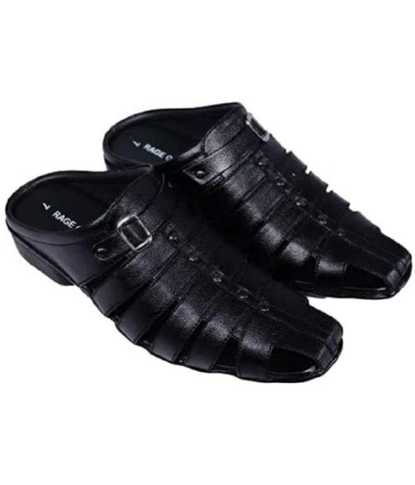 Sophisticated Men RAGE GAZE - Black Mens Sandals - None 2025 at ShopCircuit | ONDC
