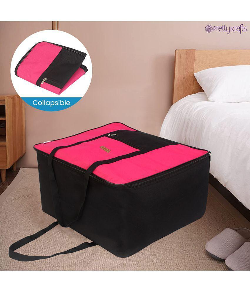 Latest Men PrettyKrafts - Pink Nylon Storage Bag & Trunk - Pink 2025 at ShopCircuit | ONDC