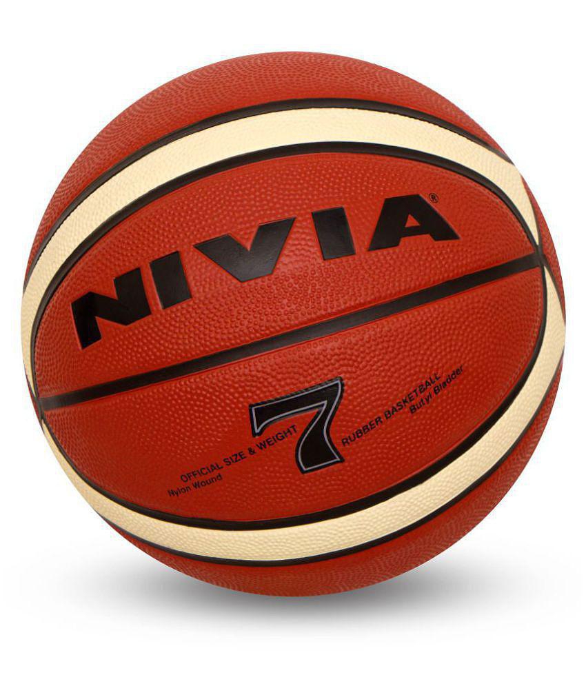 Nivia 7 Rubber Basketball - 7