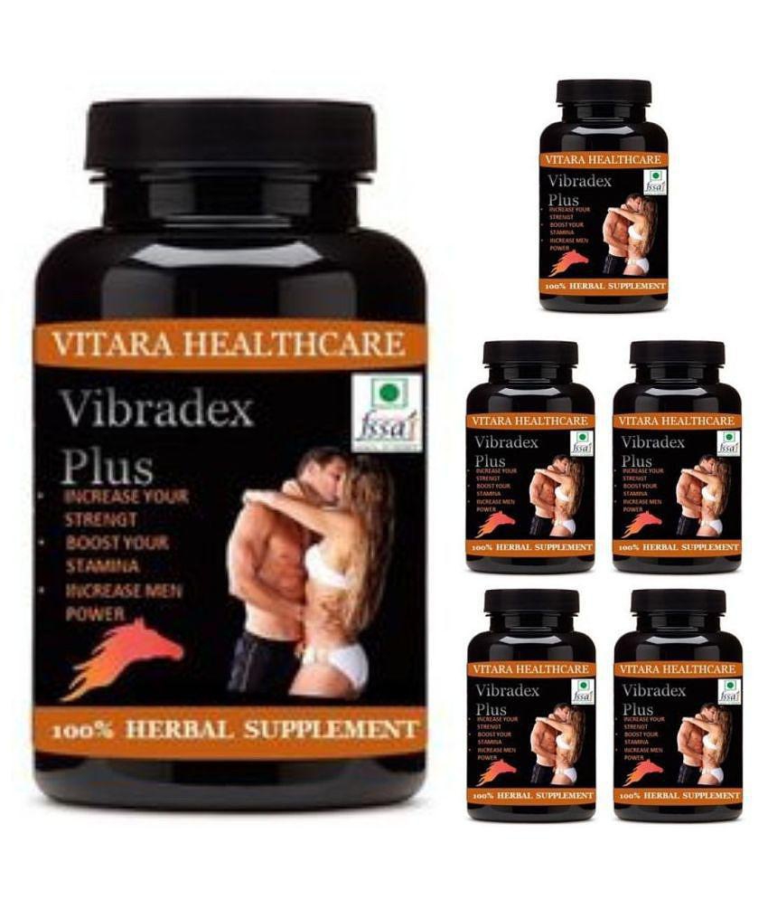 Hindustan Herbal vibradex plus 180 no.s Capsule Pack of 6