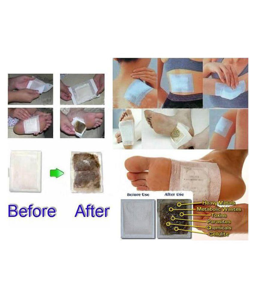 sarte textile - KINOKI Cleansing Toxins Remover Detox Foot Patches Adhesive Pads Kit (Free Size)