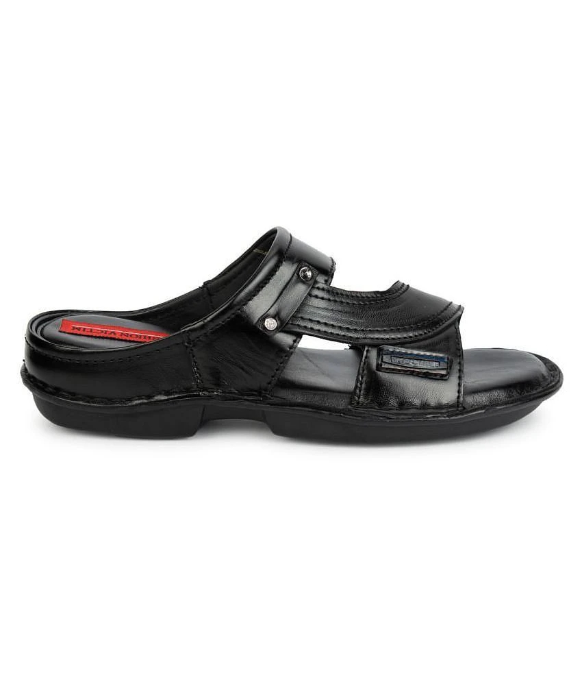 Top Men Fashion Victim Black Flip Flops - None 2025 at ShopCircuit | ONDC