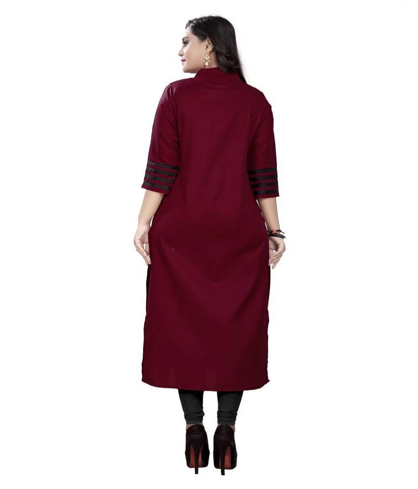 Latest Women Shagun Multicolor Cotton Front Slit Kurti - 5XL 2025 at ShopCircuit | ONDC