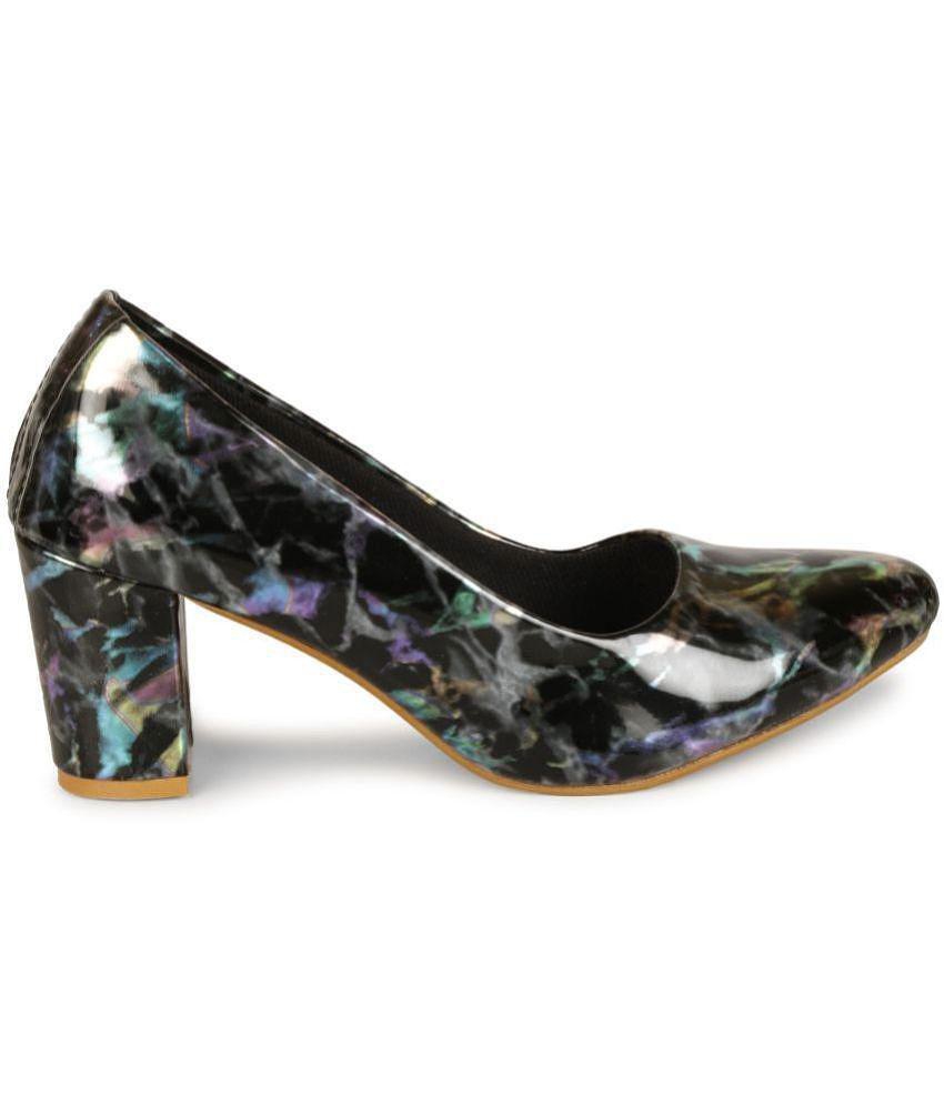 Ishransh - Black Women's Pumps Heels - None