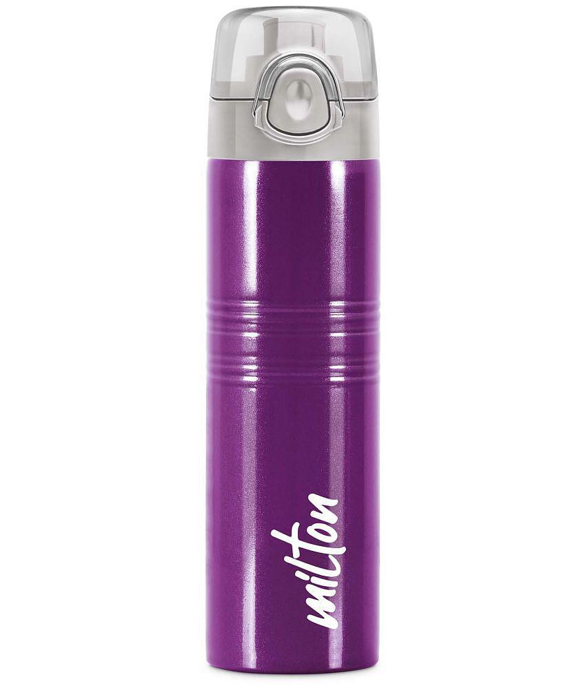 Milton Vogue 750 Stainless Steel Water Bottle, 750 ml, Purple - Purple