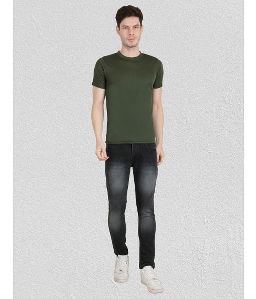 Sophisticated Men Ben Toi - Olive Polyester Regular Fit Mens T-Shirt ( Pack of 4 ) - None 2025 a