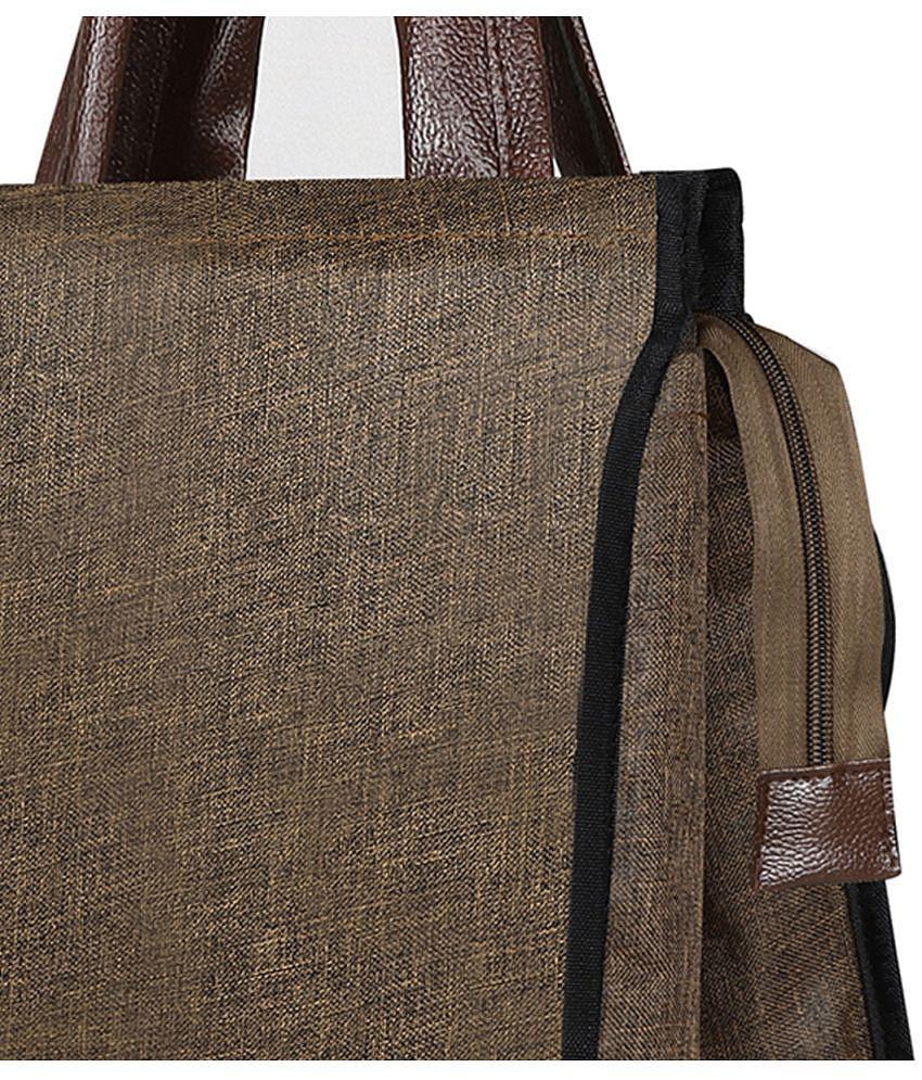 Luxurious Men GEEO Khaki Lunch Bags ( 1 Pc ) - Khaki 2025 at ShopCircuit | ONDC