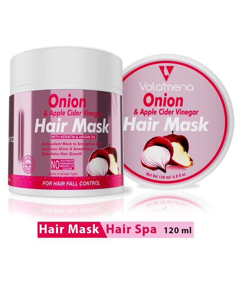 Volamena Onion & Apple Cider Vinegar Anti Oxidant Hair Mask Cream 120 mL