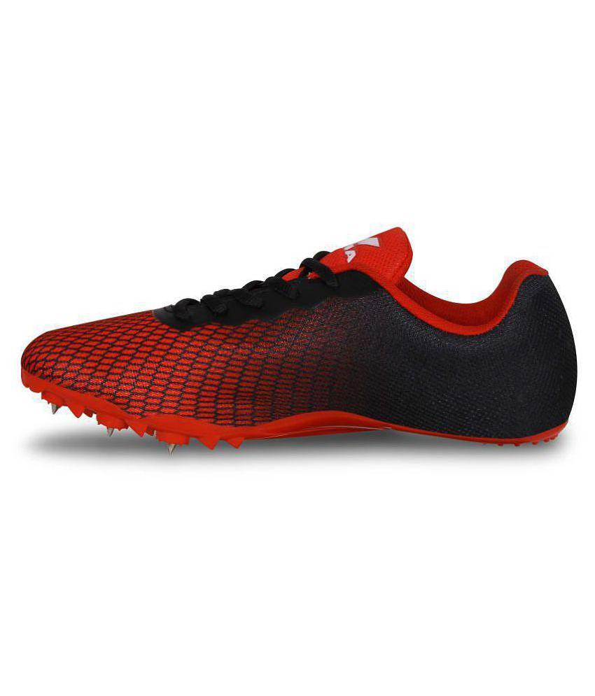 Best Men Nivia Stride Track&Field Running Shoes Red - None 2025 at ShopCircuit | ONDC