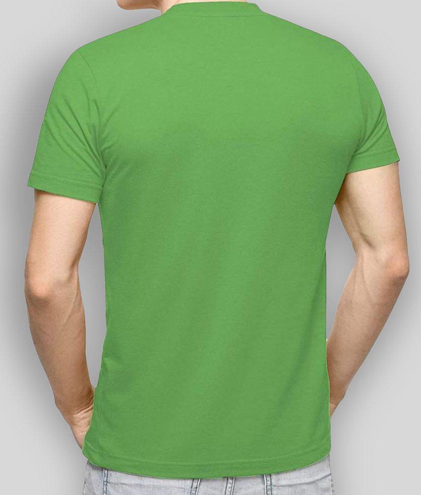 SKYRISE - Green Cotton Slim Fit Men's T-Shirt ( Pack of 1 ) - None