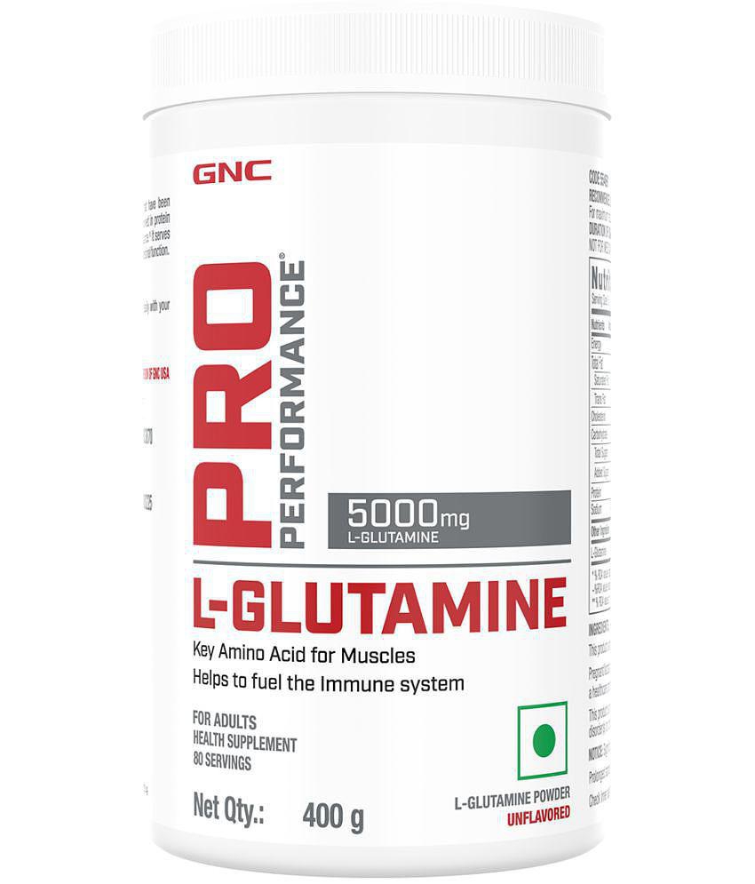 GNC Pro Performance L-Glutamine 5000 mg- 400 gm