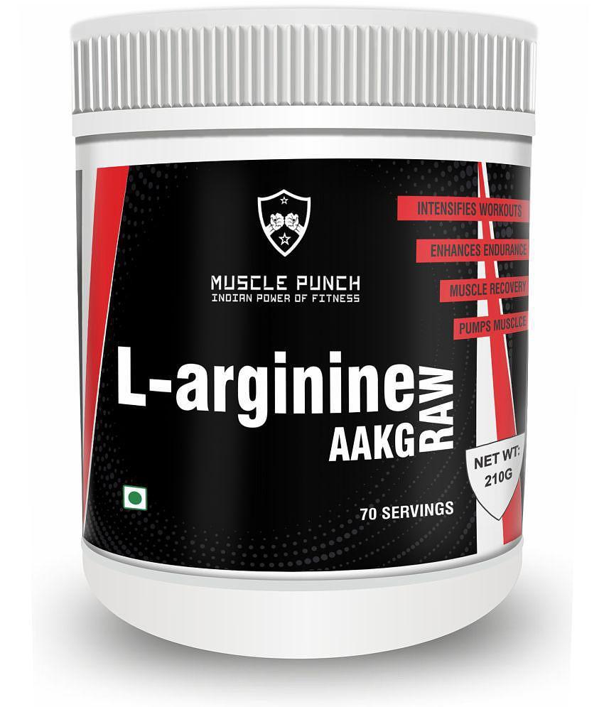 Muscle Punch Muscle Punch - Arginine RAW 210 GM 240 gm Powder