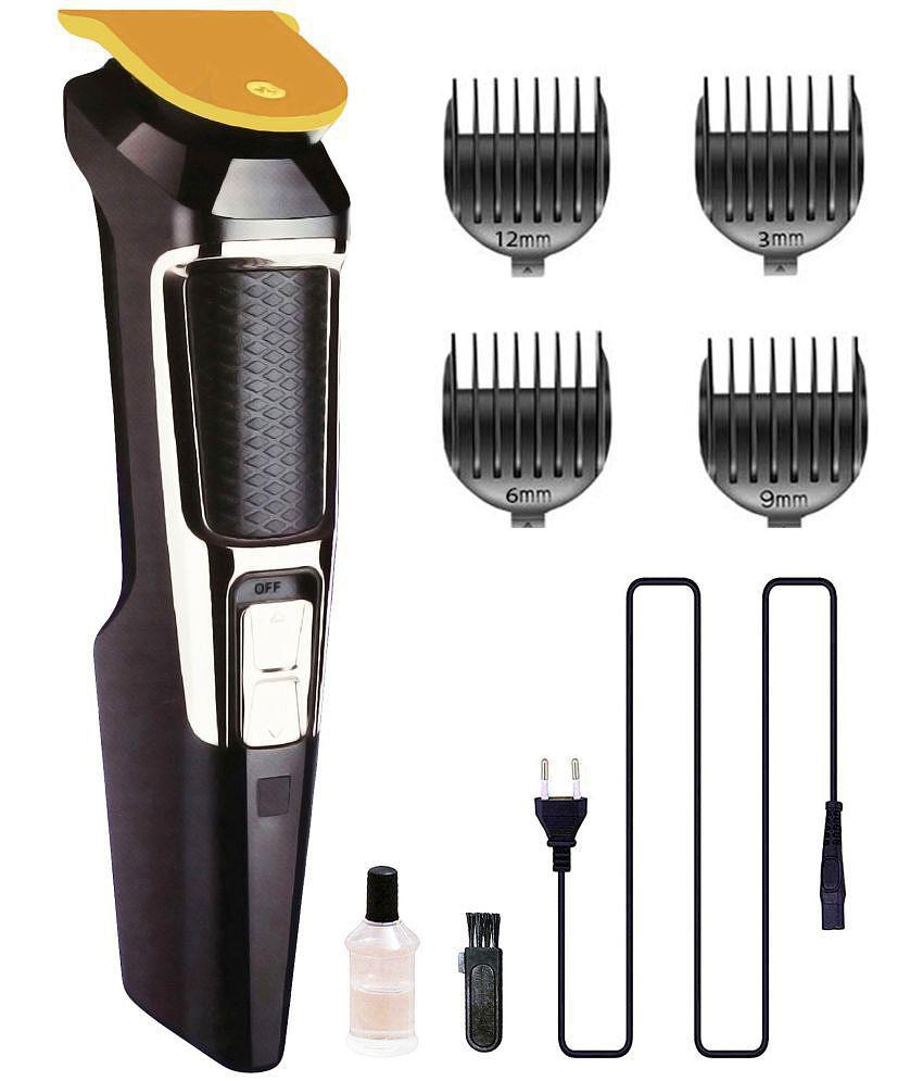 Rock Light Hair Cutting Beard Trimmer ( Black )