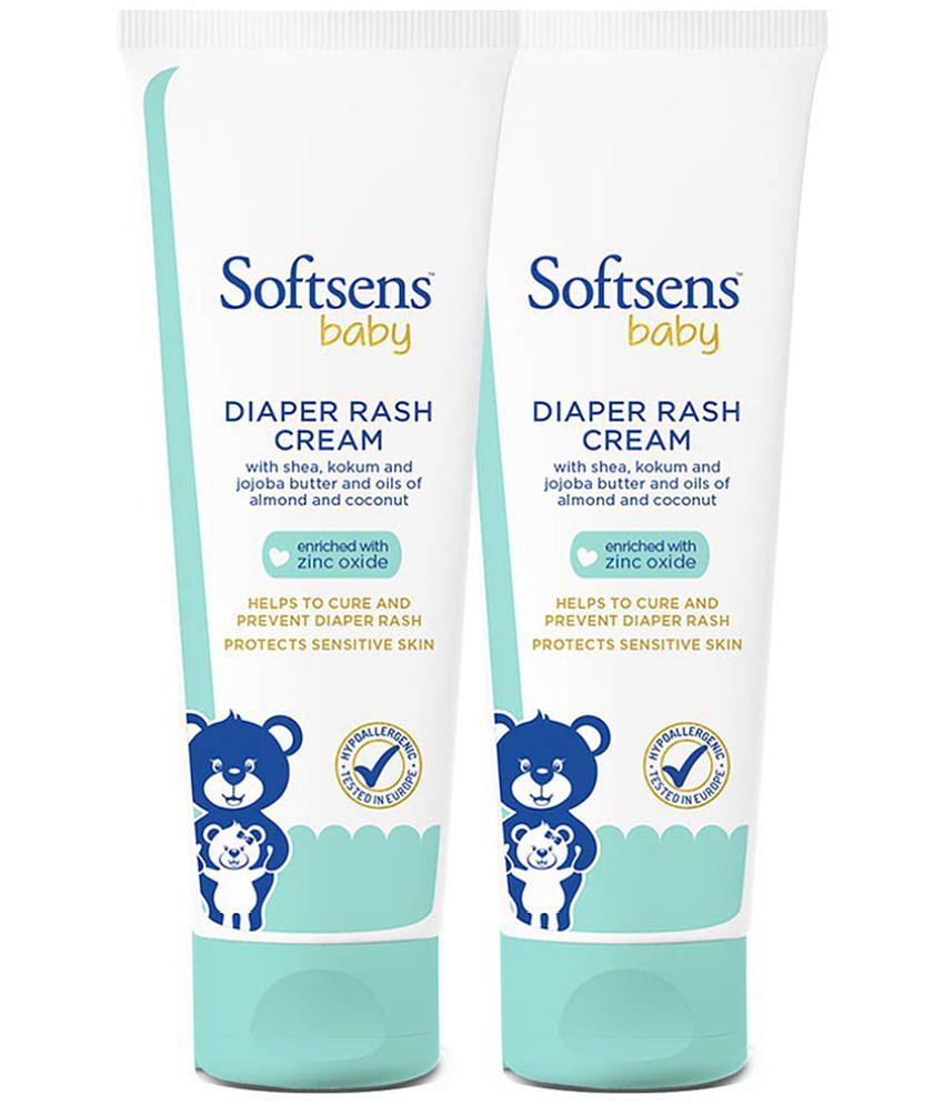 Softsens Baby Natural Diaper Rash Cream (50gm) Pack of 2