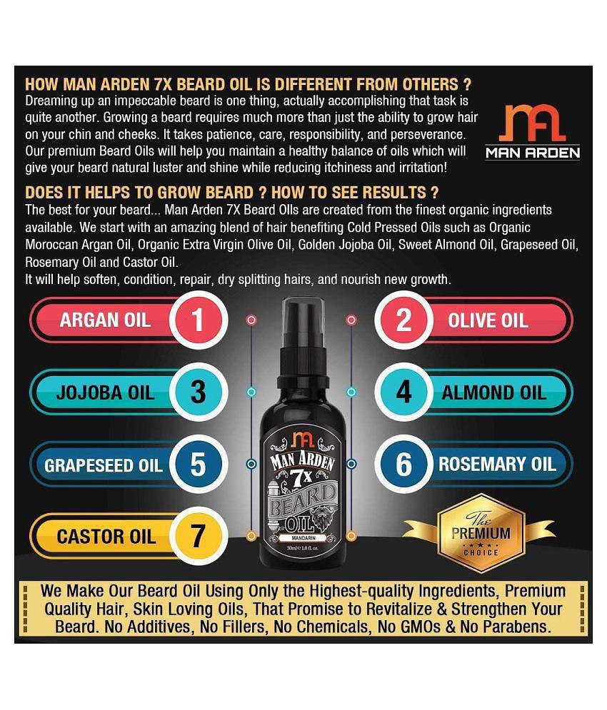 Man Arden 7x Beard Oil Mandarin 30 ml