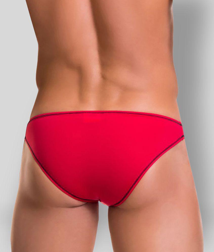 Bruchi Club Red Brief Single Pack - Free Size