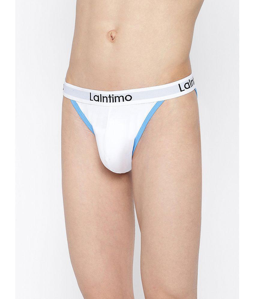 Elegant Men La Intimo White Cotton Mens Bikini ( Pack of 3 ) - None 2025 at ShopCircuit | ONDC