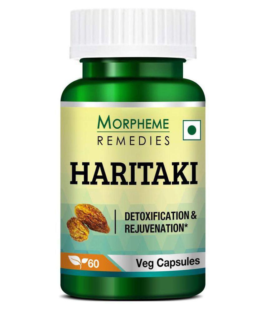 Morpheme Remedies Haritaki 500 Mg - 60 Veg Capsules