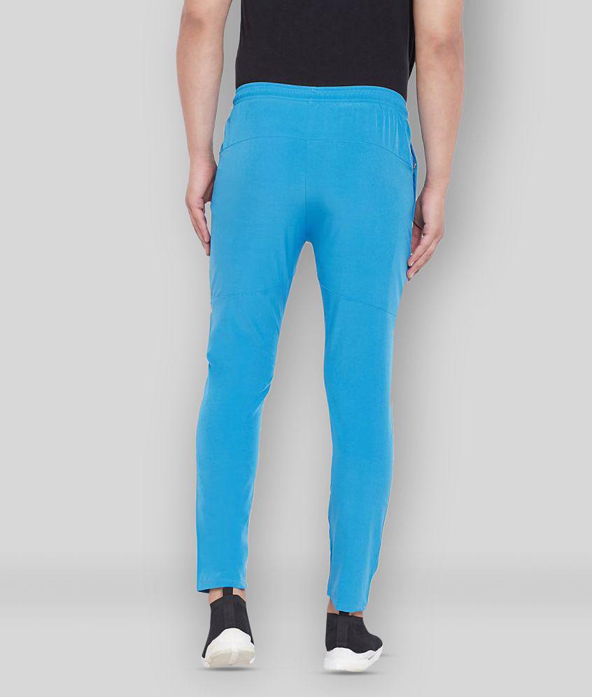 RANBOLT - Light Blue Polyester Men's Trackpants ( Pack of 1 ) - XL