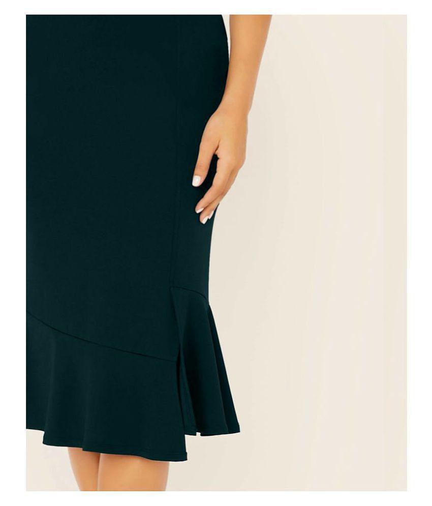 Exclusive Men Addyvero Cotton Lycra Ruffled skirt - Green Single - 34 2025 at ShopCircuit | ONDC