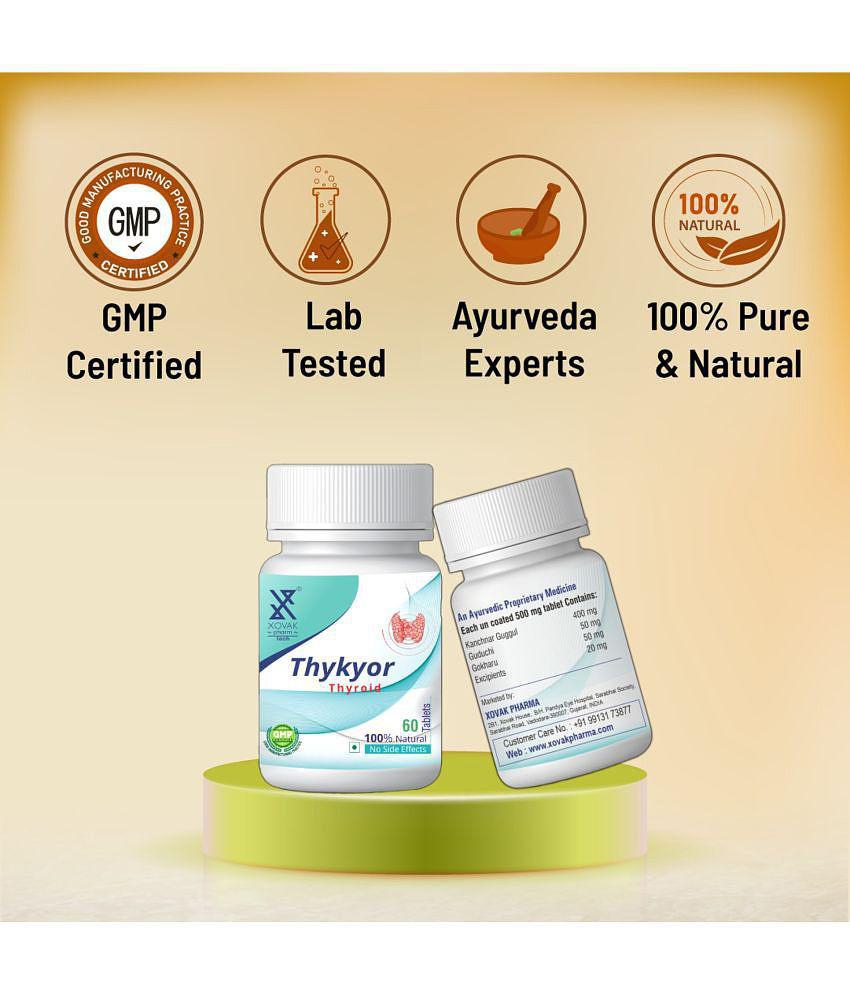 xovak pharmtech Ayurvedic Thykyor Capsule 100 gm Pack Of 2