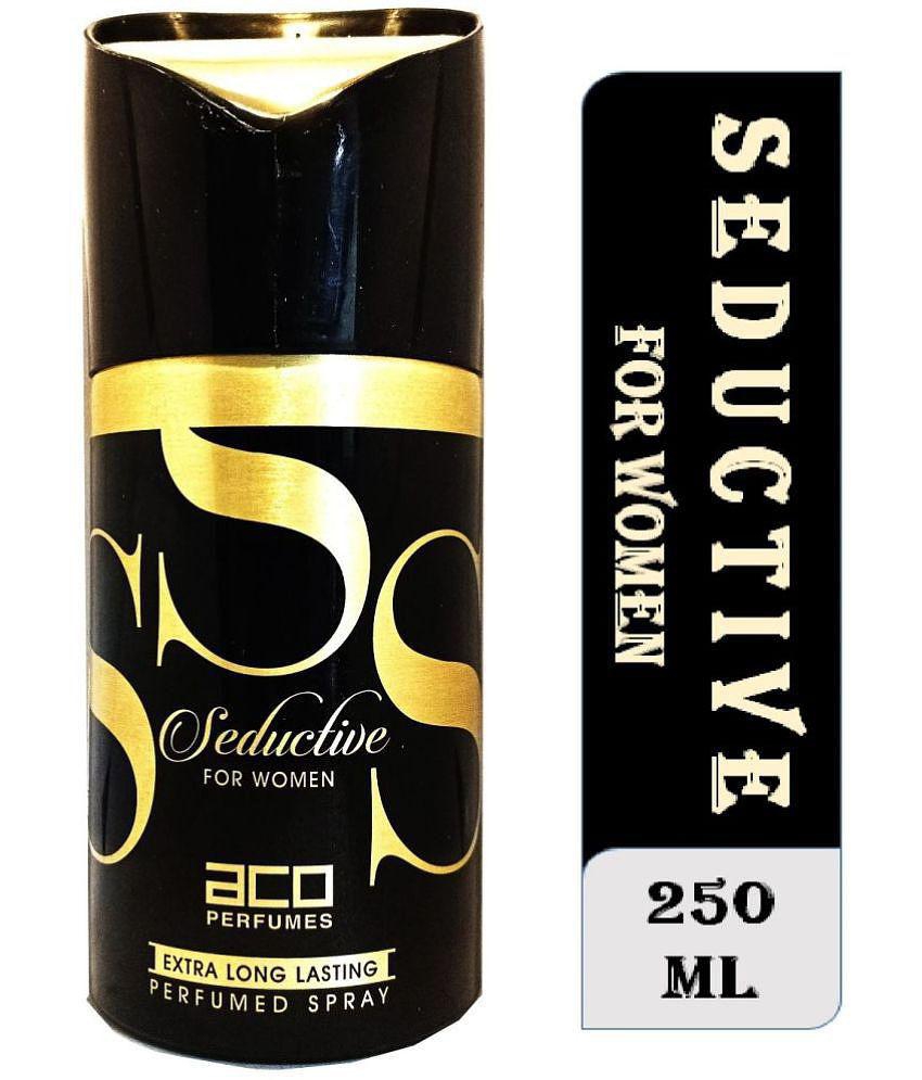 aco perfumes - SEDUCTIVE Women Perfumed Body Spray 250 Perfume Body Spray for Women 250 ml ( Pack of 1 )